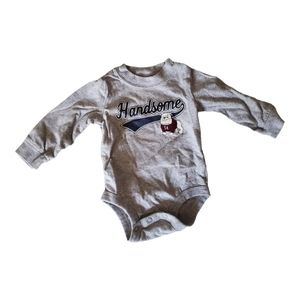 Carter's Grey Onsie, 3 Months